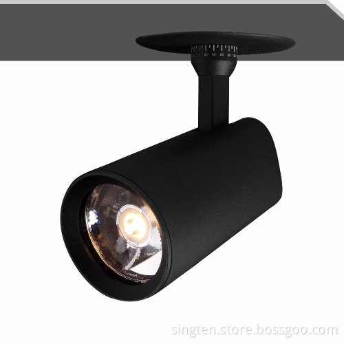Recessed Commercial COB LED Spot Lighting, Clothing Shop LED Track Light 20W 25W 30W 35W 45W